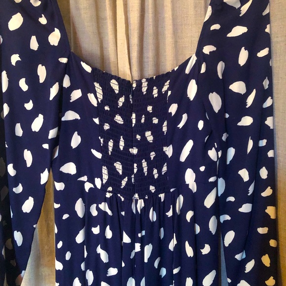 NWOT Reformation Sigmund Dress in Sold Out Splatter Print - Picture 8 of 14